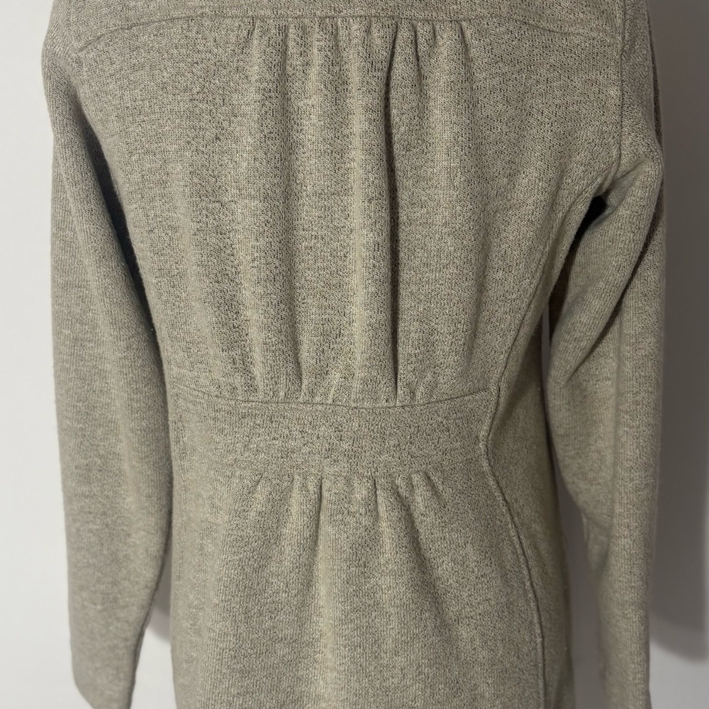 Kuhl Savina Women’s Sweater Coat Oatmeal Sz M - Picture 2 of 3